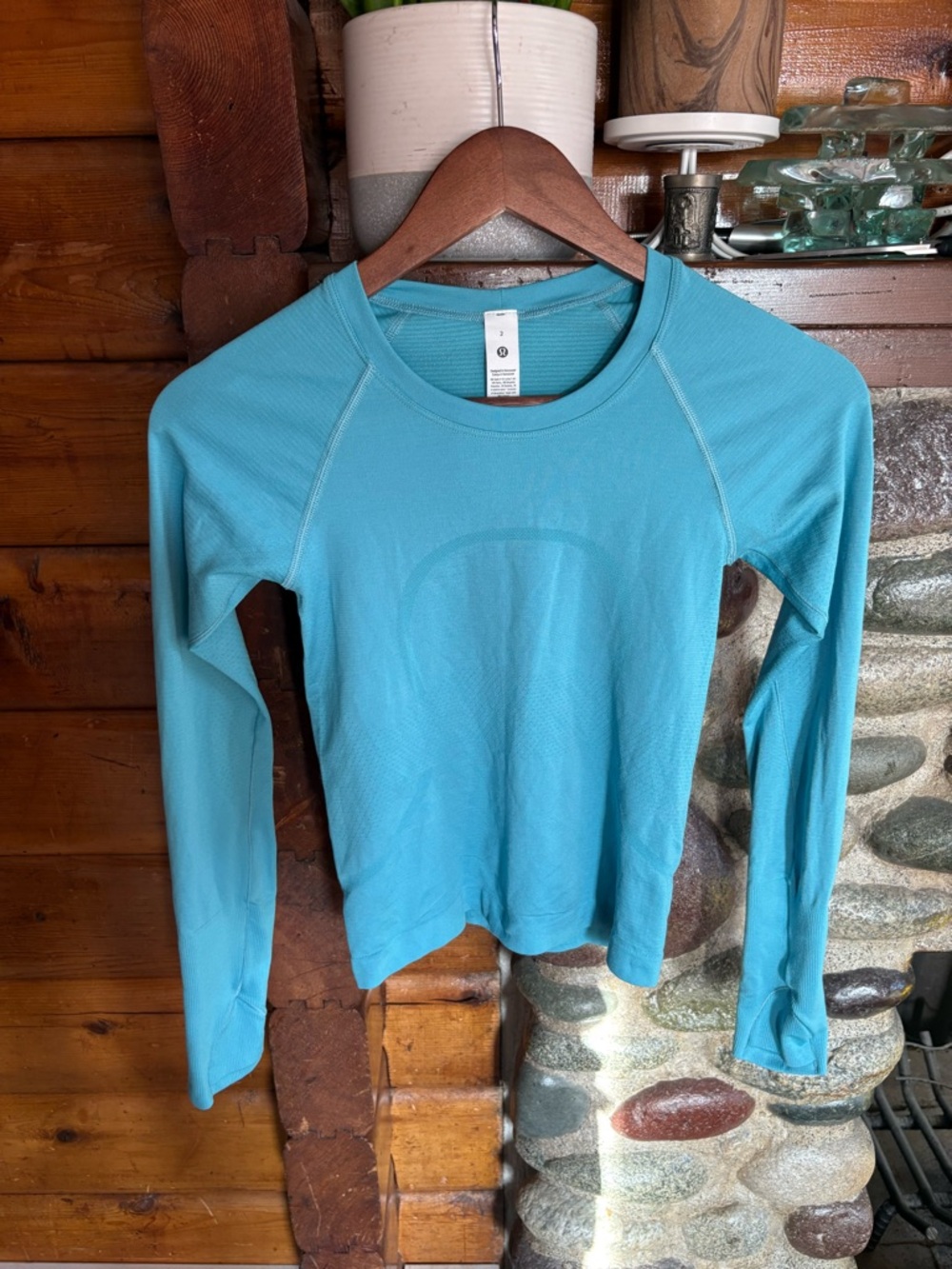 Lululemon Swiftly Tech Long Sleeve 2.0 Race Colour Oceanic NOT AVAILABLE  Size 2
